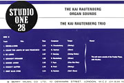 KAI RAUTENBERG TRIO / Kai Rautenberg Organ Sounds